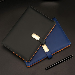 Diario fabricante personalizado A5 Tapa blanda <span class=keywords><strong>de</strong></span> cuero PU cuaderno <span class=keywords><strong>de</strong></span> oficina <span class=keywords><strong>de</strong></span> negocios cuaderno con logotipo - Product Image 1