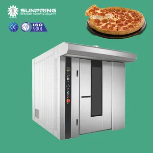 SUNPRING Rotary Oven Baking Bread Making Machine Wholesale China Wholesale Rotary Oven 32 Tray 36 Tray Rotary Oven