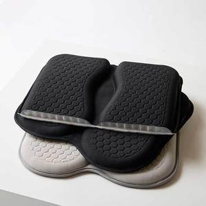 Cojín de asiento de coche para oficina de verano, almohadilla de gel de panal refrescante, cojines transpirables para asiento con soporte lumbar y aumento de altura - Product Image 1