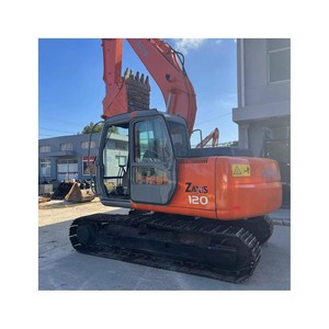 Excavadora hidráulica sobre orugas Hitachi ZX120 en excelentes condiciones 12 toneladas EPA CE certificado con componente de motor central - Product Image 1