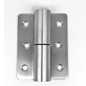 Bisagras de Acero Inoxidable 304 con Apertura de 180 Grados y Cierre Automático para Puertas de Baño, Diseño Minimalista - Product Image 3