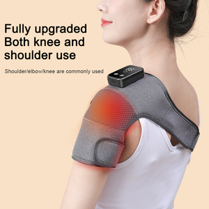 Terapia térmica Vibración Masaje Rodilla Fisioterapia Masajeador de rodilla eléctrico térmico con luz roja y calor