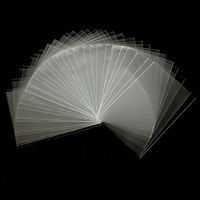 Sacs plats transparents en OPP pour fabricants - Qualité alimentaire, impression de logo personnalisable, film scellé blanc