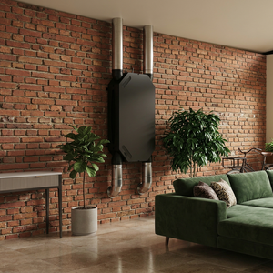 Sistema de Ventilación BSK NOTUS Slim Advanced HRV Residencial y Comercial, Flujo de Aire de 400m/h, 230V, R-410A, Bajo Ruido, Eficiencia Energética Industrial - Product Image 1
