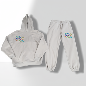 Venta caliente Chándal personalizado Conjunto de Sudadera con capucha de gran tamaño Logotipo estampado en blanco Tallas grandes Sudadera con capucha para hombre 100% Algodón Peso pesado para hombres - Product Image 2