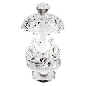 Cigni di Vetro - Decorazioni in Cristallo e Acchiappasole di Alta Qualità Senza Confezione - Product Image 1