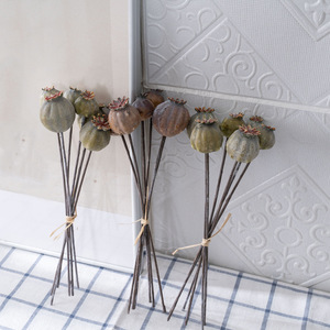 Handmade Eco-friendly Nonwoven Felt 6-Headed Artificial Lotus Bunch for Home Party Wedding or Chinese New Year <b>Decoration</b> - Product Image 3