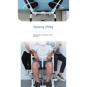 3 in 1 Commode Chair Rotating Adjustable Elderly Moving Machine with Wheels - Product Image 5
