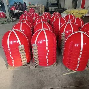 OEM Factory direct custom 340mm/400m/600mm marker aereo palle FRP aviation warning ball barriera contro le collisioni