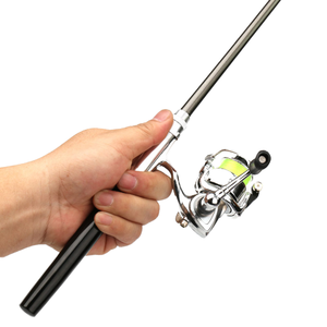 1M / 1.4M Pocket Collapsible Stream Slow Action Soft <strong>Fishing</strong> <strong>Rod</strong> Reel Combo Mini <strong>Pen</strong> <strong>Fishing</strong> Pole <strong>Kit</strong> 7 Colors Composite Handle - Product Image 1