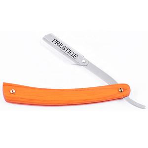 Prestige rasoir unique lame en acier inoxydable rasoir de sécurité pour hommes manche en bois support cheveux rasage Bikini corps rasage barbiers - Product Image 1