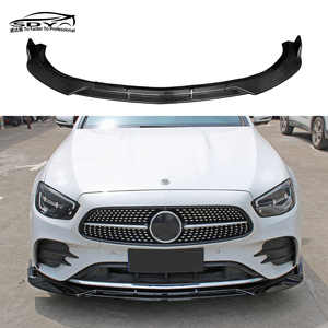 Lèvre avant en fibre de carbone de style <span class=keywords><strong>W213</strong></span> BB pour Mercedes Benz Classe E <span class=keywords><strong>W213</strong></span> <span class=keywords><strong>E200</strong></span> E260 E300 2021-2024 - Product Image 1