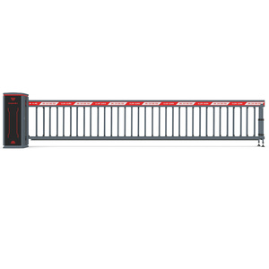 שער מחסום אוטומטי <span class=keywords><strong>6</strong></span> מטרים לחניון רכבים עם מנוע ללא פחמים - Product Image 2