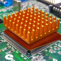 Refroidissement efficace pour GPU, CPU, puce IC, VRAM, VGA, RAM – Dissipateur thermique personnalisé en aluminium et acier inoxydable pour semi-conducteurs, usinage EDM et CNC