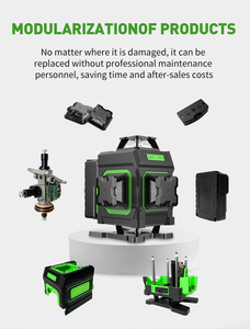 16-Linien <span class=keywords><strong>Auto</strong></span> Rotary Green Laser <span class=keywords><strong>Level</strong></span> Abnehmbares 360-Grad-Nivel-Werkzeug Laser messgerät in Industrie qualität - Product Image 4