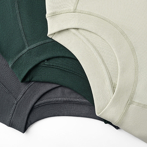 Luxury Solid Color Raglan Sleeve Oversized <b>Tshirt</b> Blank Cotton <b>Polyester</b> <b>Tshirt</b> for Men - Product Image 5