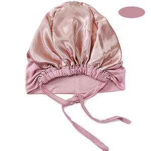 Prêt à expédier : Sous-hijab en jersey de coton modal de qualité supérieure, doublé satin, pour femmes musulmanes, bonnets intérieurs en satin pour hijab - Product Image 5