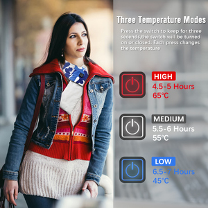 In Stock Fashionable Wholesale Winter Small <strong>Scarf</strong> 3 Level Small Electric <strong>Heated</strong> <strong>Scarf</strong> - Product Image 2