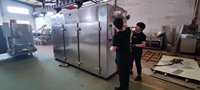 96 plateaux grande capacité type plateau briques d'argile circulation d'air chaud séchage four machine sécheur déshydrateur fabrique