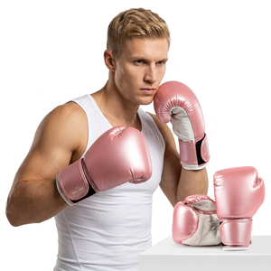 Winning Heavy Duty Latex Men Women 12oz PU Leather Boxing <b>Gloves</b> <b>Moisture</b> Wicking Breathable Adjustable Hook Loop Closure for - Product Image 5