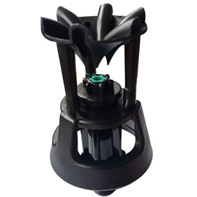 Rociador de plástico duradero de pulverización de 360 grados, sistema de riego por aspersión Wobbler, rociador de granja de huerto de 1/2 pulgadas - Product Image 2