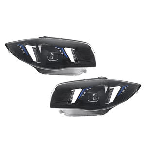 Faros Delanteros LED para <span class=keywords><strong>BMW</strong></span> Serie 1 E87 116i 118i 120i 125i <span class=keywords><strong>130i</strong></span> 2004-2011, Conjunto de Proyectores con Lentes, Accesorios Plug and Play - Product Image 1