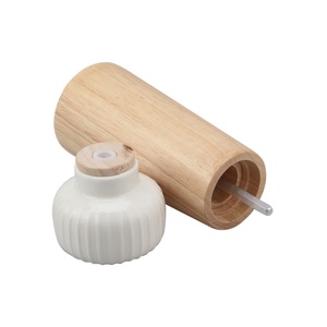 Peinture de couleur grossièreté réglable céramique allemagne moulin à poivre - Product Image 5