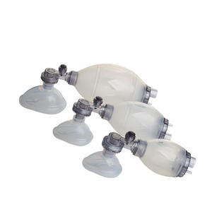 Kit d'unité de réanimation pour bébé Bvm pédiatrique sac néonatal réutilisable pour nouveau-né taille 3 réanimateur d'oxygène pour bébé - Product Image 1