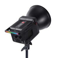 Lumière vidéo LED professionnelle pour photographie, lumière d'appoint dimmable bicolore et RVB 100W avec télécommande pour YouTube