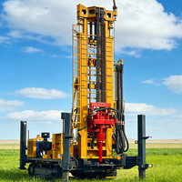 Foreuse hydraulique DTH montée sur camion de 1000 m pour puits d'eau, équipement de forage de puits profonds monté sur camion