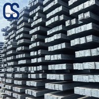 Vente en gros de billettes carrées en acier au carbone Q235 de 100-150 mm, billettes en acier doux coulées en continu, approvisionnement en vrac