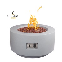 Foyer portable en béton gaz naturel pour hôtel COLL019 fabricant