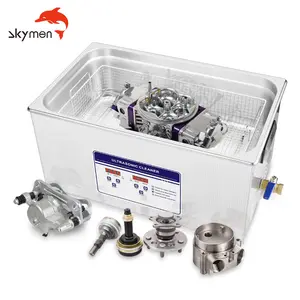 Skymen 30l נירוסטה דיגיטלי תעשייתי ניקוי מכונת כביסה חלקי רכב גז קרבורטור חומרה