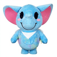 Costume de mascotte d'éléphant gonflé fort certifié CE Offre Spéciale costumes de Cosplay de mammouth de coup d'air pour des adultes et des enfants