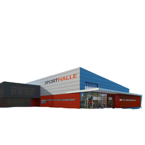 Kim Loại Tùy chỉnh xây dựng kết cấu thép cho Nhà kho kết cấu thép nhẹ cho nhà tiền chế xây dựng - Product Image 5