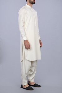 ผ้าชอลวาร์ Kameez ผ้าฝ้ายสำหรับสุภาพบุรุษ - Product Image 4