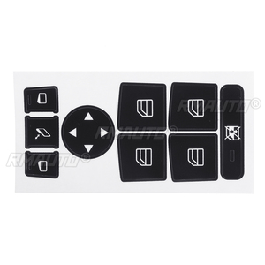 Pegatinas Nuevas para Reparación de Botones de Coche, Volante, Aire Acondicionado, Cerradura de Puerta y Ventanillas para Mercedes-Benz 2007-2014 - Product Image 5