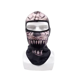 New Design Balaclava Hoods Custom Logo Windproof Motorcycle Full Face Ski Mask Balaclavas For Halloween