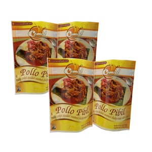 Высокое качество, индивидуальный логотип, термогерметичный, пригодный для микроволновой печи, ПЭТ/ПЭ, гравюрный принт, стоячий пакет для упаковки мяса курицы - Product Image 2