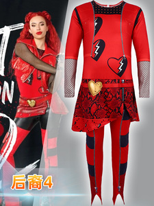 <span class=keywords><strong>Descendientes</strong></span> 4 disfraz niñas fiesta Cosplay traje princesa vestir Halloween mono Tv película <span class=keywords><strong>descendientes</strong></span> niños disfraz - Product Image 4