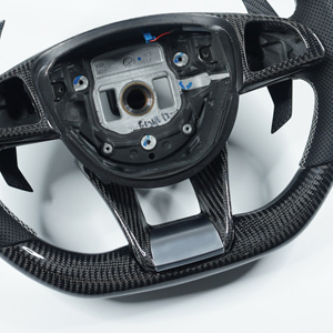 Volant en fibre de carbone, AMG, pour <span class=keywords><strong>mercedes</strong></span>-benz, w205/ W213/ CLA/ GLA/ A45, disponible pour tous les modèles de voitures, nouveau - Product Image 3