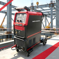 Machine à souder MIG à double impulsion SANYU Industry 300P pour l'acier inoxydable et l'aluminium, soudeuses à arc protégé par un gaz CE