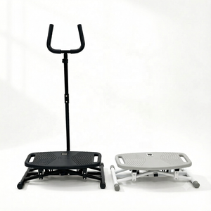 Máquina de Ejercicios Abdominales para el Hogar, Equipo de Fitness para Entrenamiento del Core, Soporte Desmontable Ajustable en Altura con Juego de Bandas de Resistencia - Product Image 2