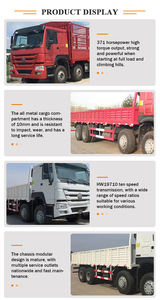 รถบรรทุกพื้นเรียบสำหรับงานหนัก Sinotruk 6x4 ดีเซล 451-500 แรงม้า ยูโร 5 เกียร์ธรรมดา ใหม่ สำหรับขนส่งทางหลวง - Product Image 4