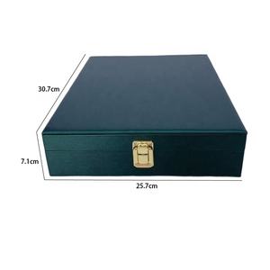 Lüks PU deri takı ekran için büyük Set zarif mücevher depolama organizatör kutusu kolye bileklik küpe yüzük için dükkanı - Product Image 6