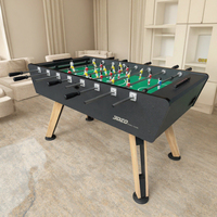 Table de baby-foot professionnelle personnalisable de haute qualité, moderne et luxueuse, en MDF écologique, 5 pieds, pour enfants et adultes
