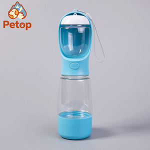 ขวดน้ำพกพาสำหรับสัตว์เลี้ยง Petop Wholesale 3 in 1 พร้อมชามพับได้ ที่เก็บถุงเก็บอุจจาระ กันลื่น สำหรับสุนัขและ<span class=keywords><strong>แมว</strong></span> พกพาสะดวก - Product Image 1
