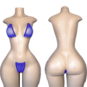Trajes de <span class=keywords><strong>Baile</strong></span> Personalizados al por Mayor, <span class=keywords><strong>Tangas</strong></span> de Encaje y Malla, Bikini Sexy, Ropa de <span class=keywords><strong>Baile</strong></span> para Mujer - Product Image 4