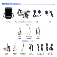 MEKEDE Android voiture écran gps navigation 360 caméra 8core WiFi 4G LTE pour Ford Fiesta 2009-2014 360 caméra