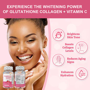 Glutatión Colágeno Vitamina C 3 en 1 Gomitas para iluminar y nutrir la piel 60 Sabor a fresa - Product Image 5